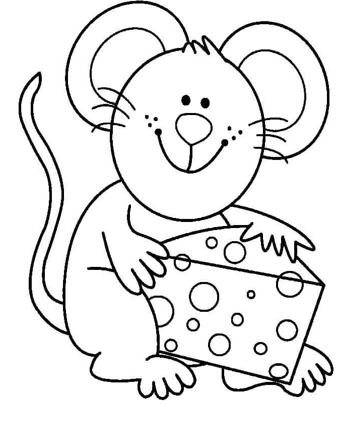 Dibujos para colorear e imprimir Mouse