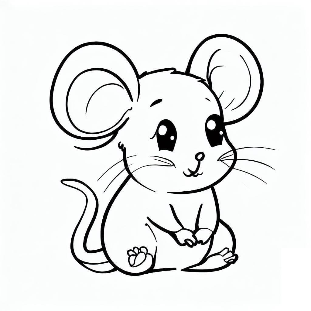 Dibujos para colorear e imprimir Mouse