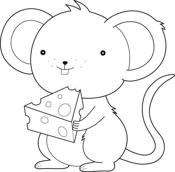 Dibujos para colorear e imprimir Mouse