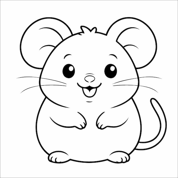 Dibujos para colorear e imprimir Mouse