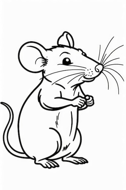 Dibujos para colorear e imprimir Mouse