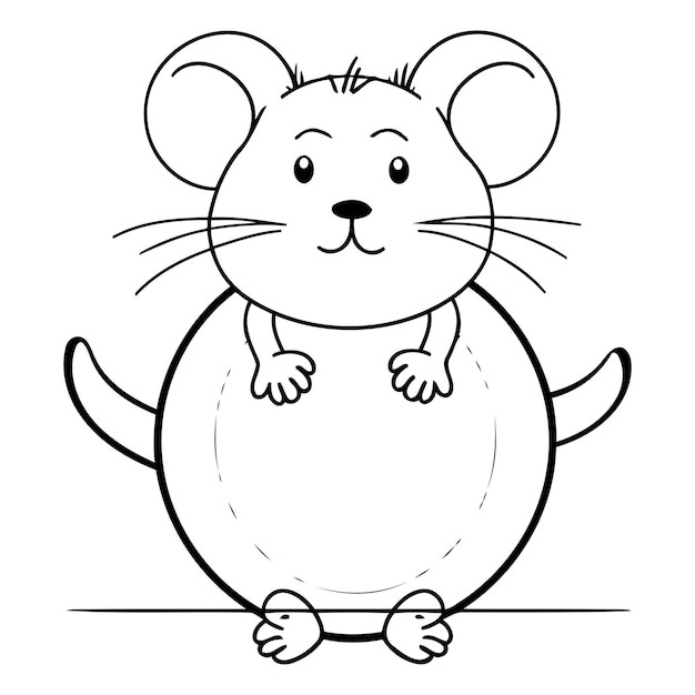 Dibujos para colorear e imprimir Mouse