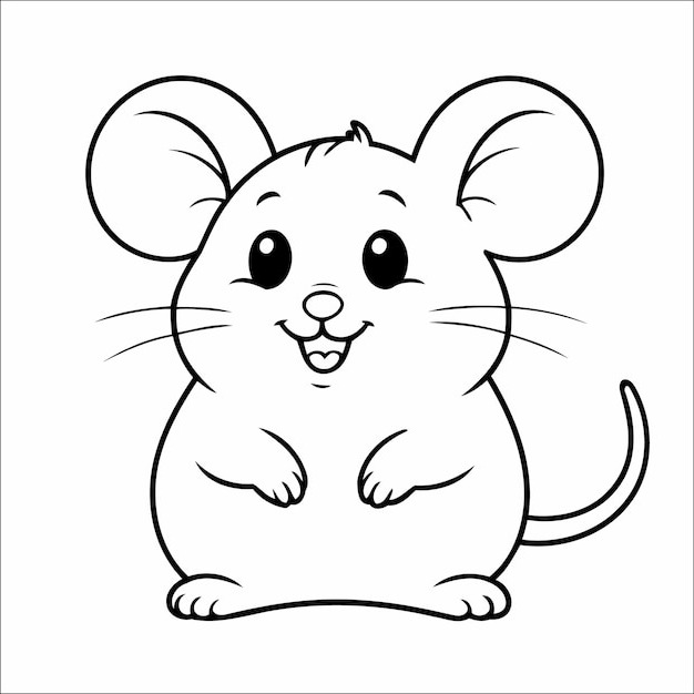 Dibujos para colorear e imprimir Mouse