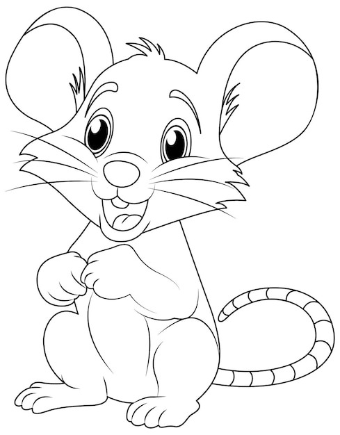 Dibujos para colorear e imprimir Mouse