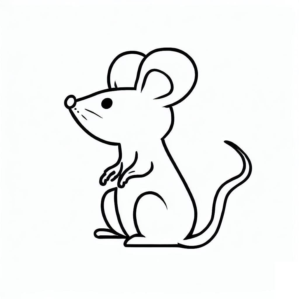 Dibujos para colorear e imprimir Mouse