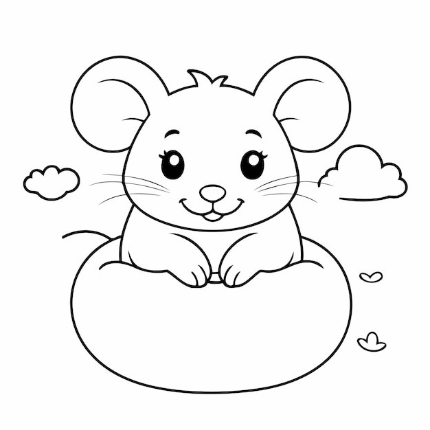 Dibujos para colorear e imprimir Mouse