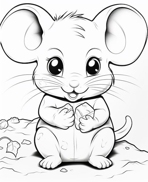 Dibujos para colorear e imprimir Mouse