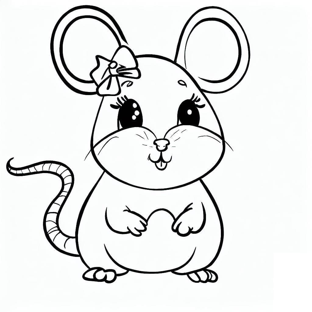 Dibujos para colorear e imprimir Mouse