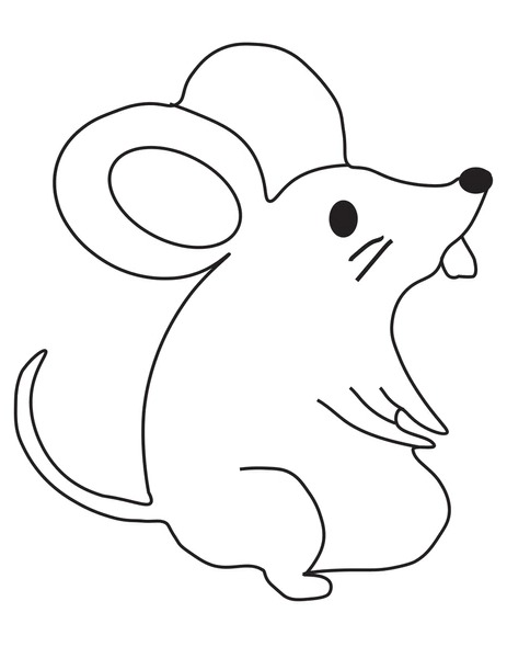 Dibujos para colorear e imprimir Mouse