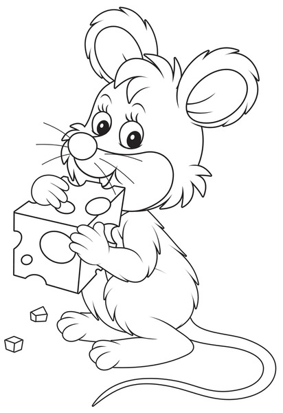 Dibujos para colorear e imprimir Mouse