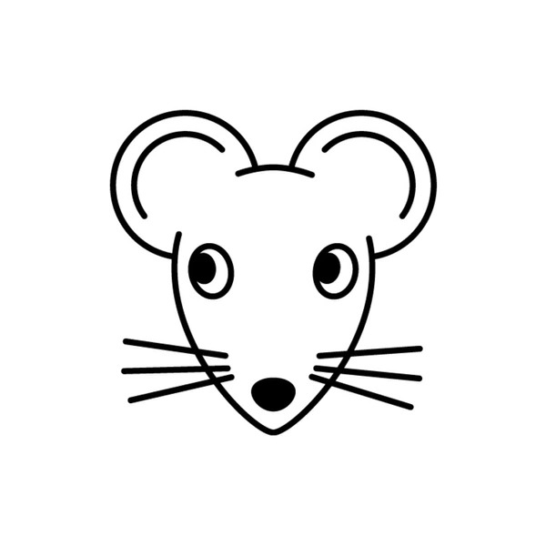 Dibujos para colorear e imprimir Mouse