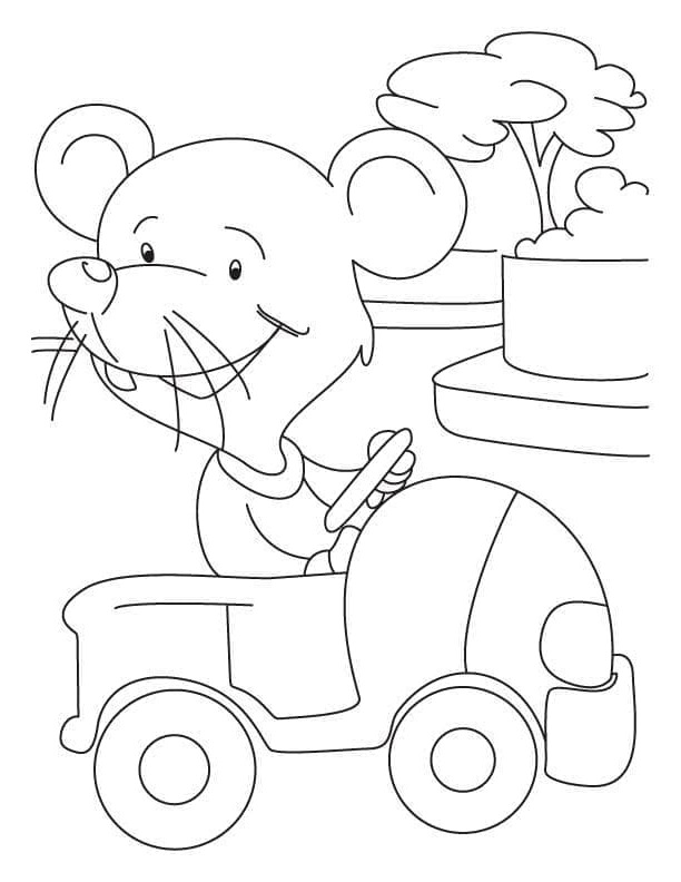 Dibujos para colorear e imprimir Mouse