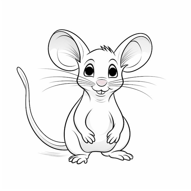 Dibujos para colorear e imprimir Mouse