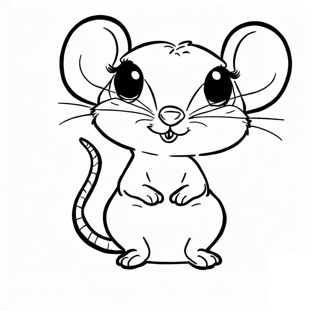 Dibujos para colorear e imprimir Mouse