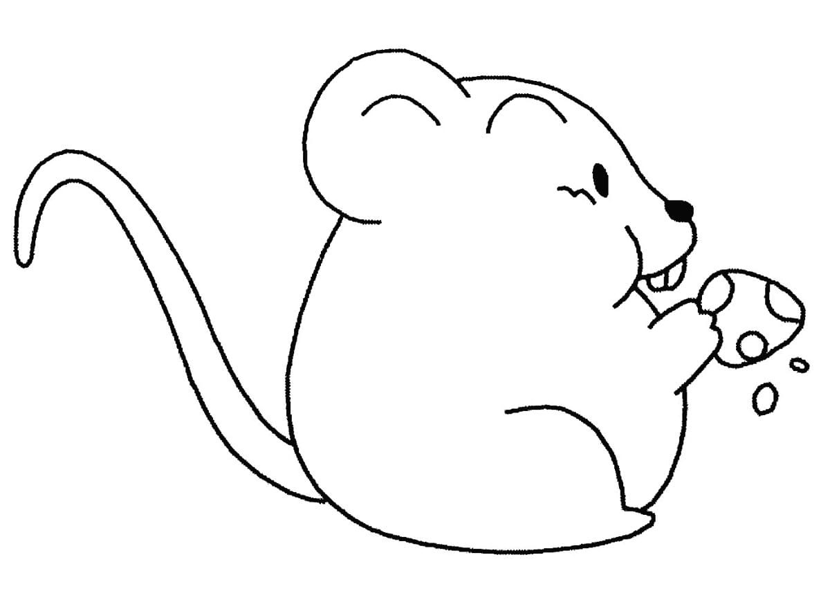 Dibujos para colorear e imprimir Mouse