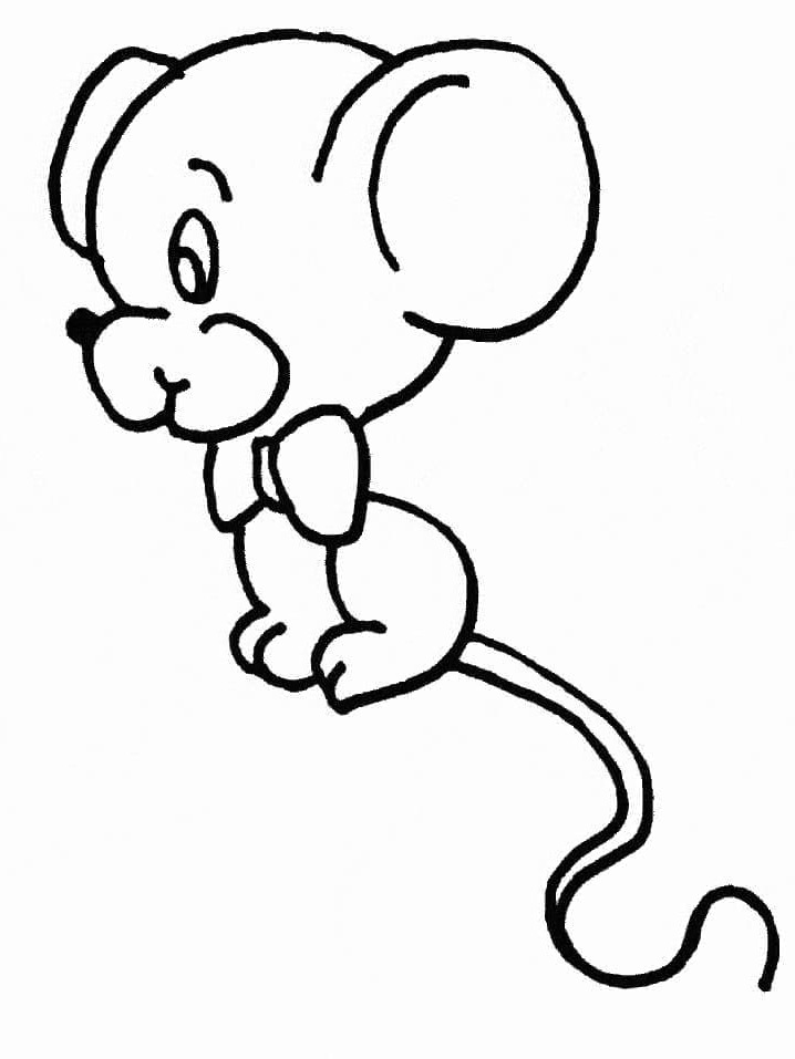 Dibujos para colorear e imprimir Mouse