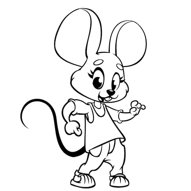 Dibujos para colorear e imprimir Mouse