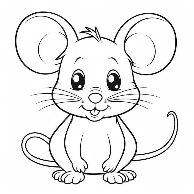 Dibujos para colorear e imprimir Mouse