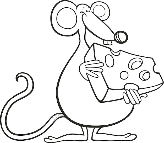 Dibujos para colorear e imprimir Mouse