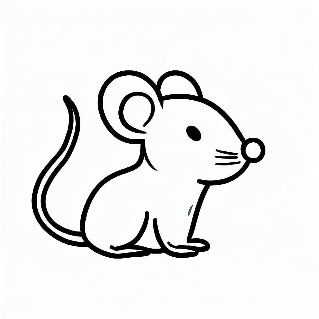 Dibujos para colorear e imprimir Mouse