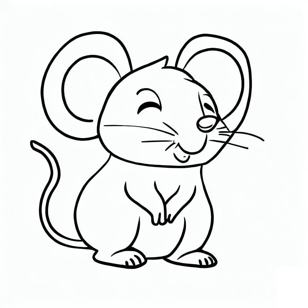 Dibujos para colorear e imprimir Mouse