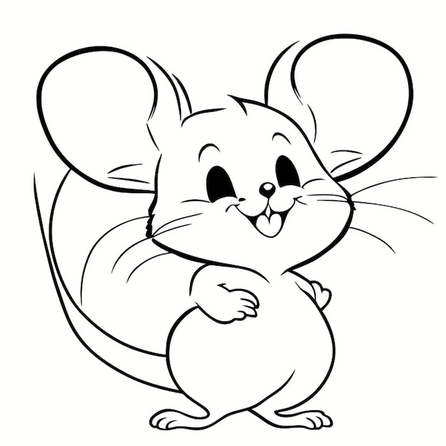 Dibujos para colorear e imprimir Mouse