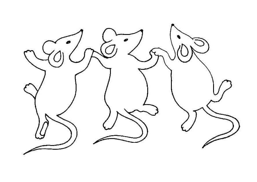 Dibujos para colorear e imprimir Mouse