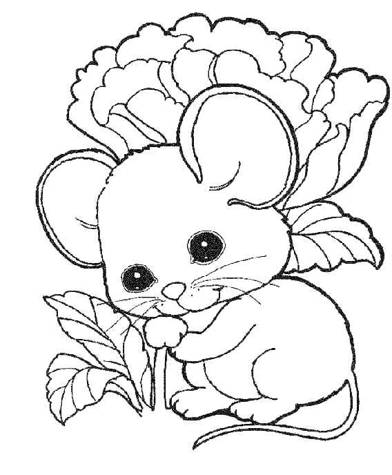 Dibujos para colorear e imprimir Mouse