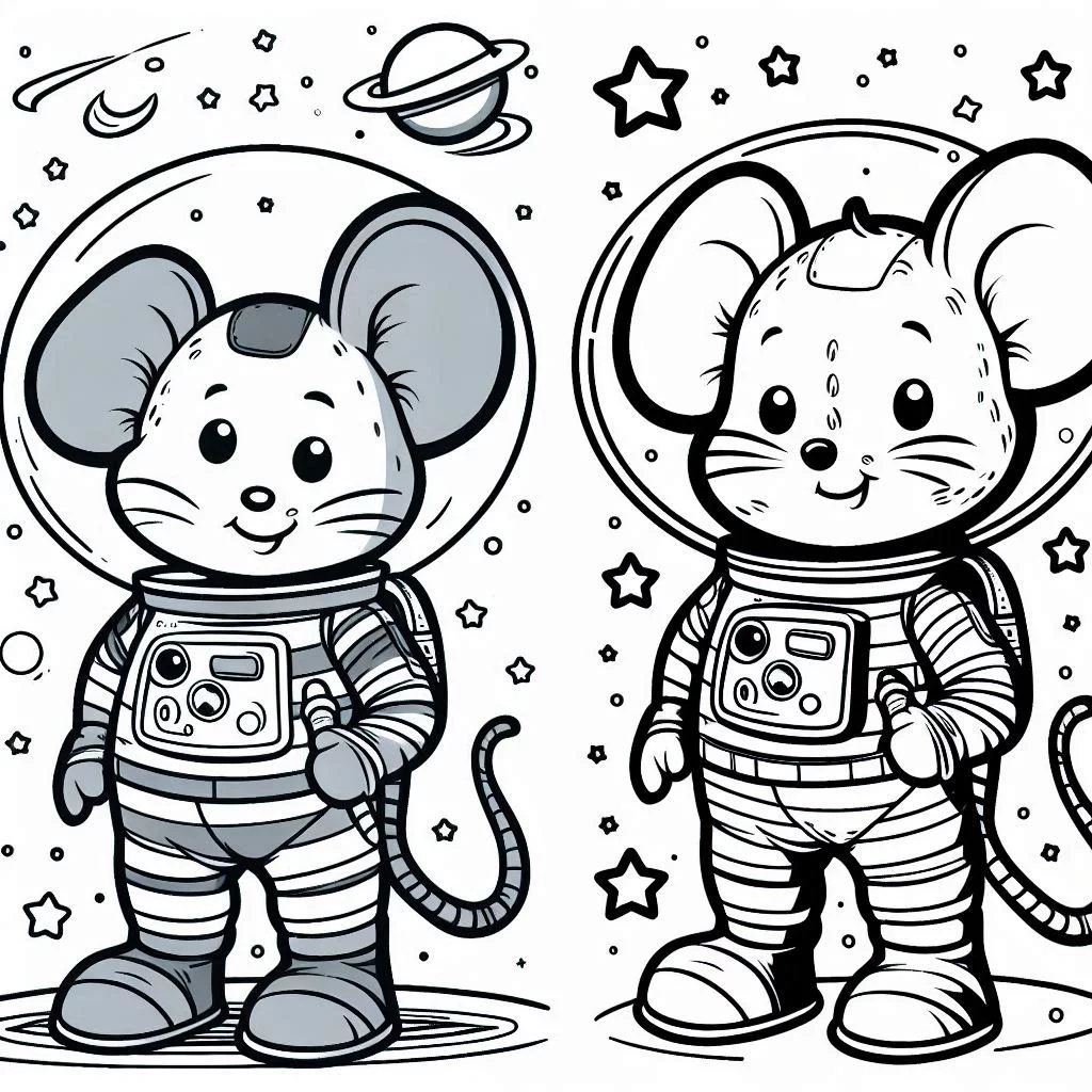 Dibujos para colorear e imprimir Mouse