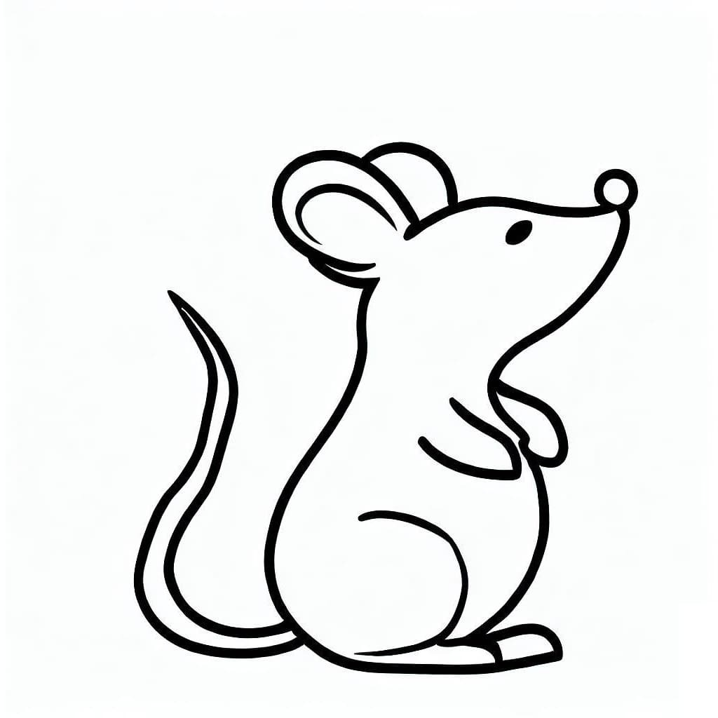 Dibujos para colorear e imprimir Mouse