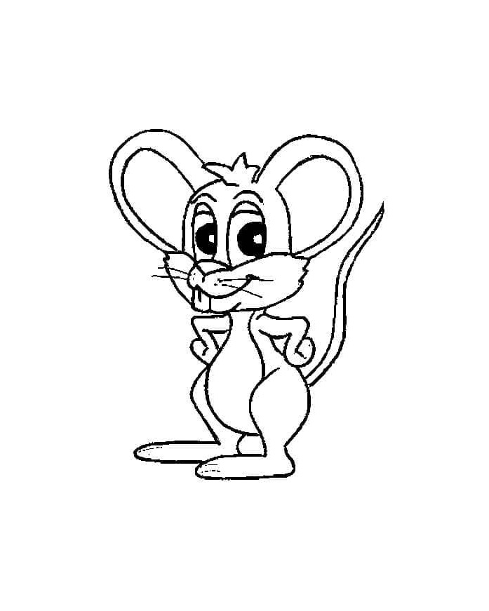 Dibujos para colorear e imprimir Mouse