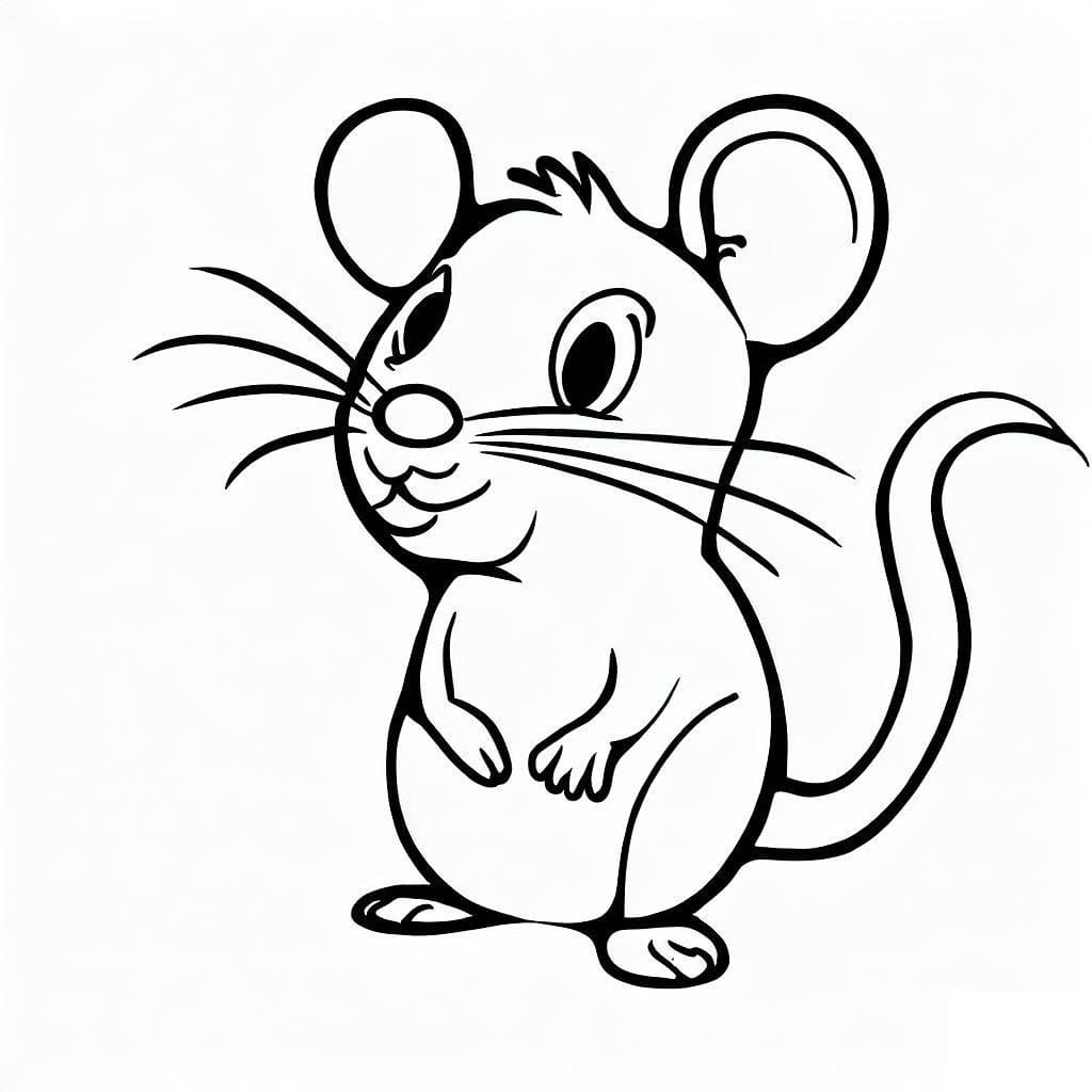 Dibujos para colorear e imprimir Mouse