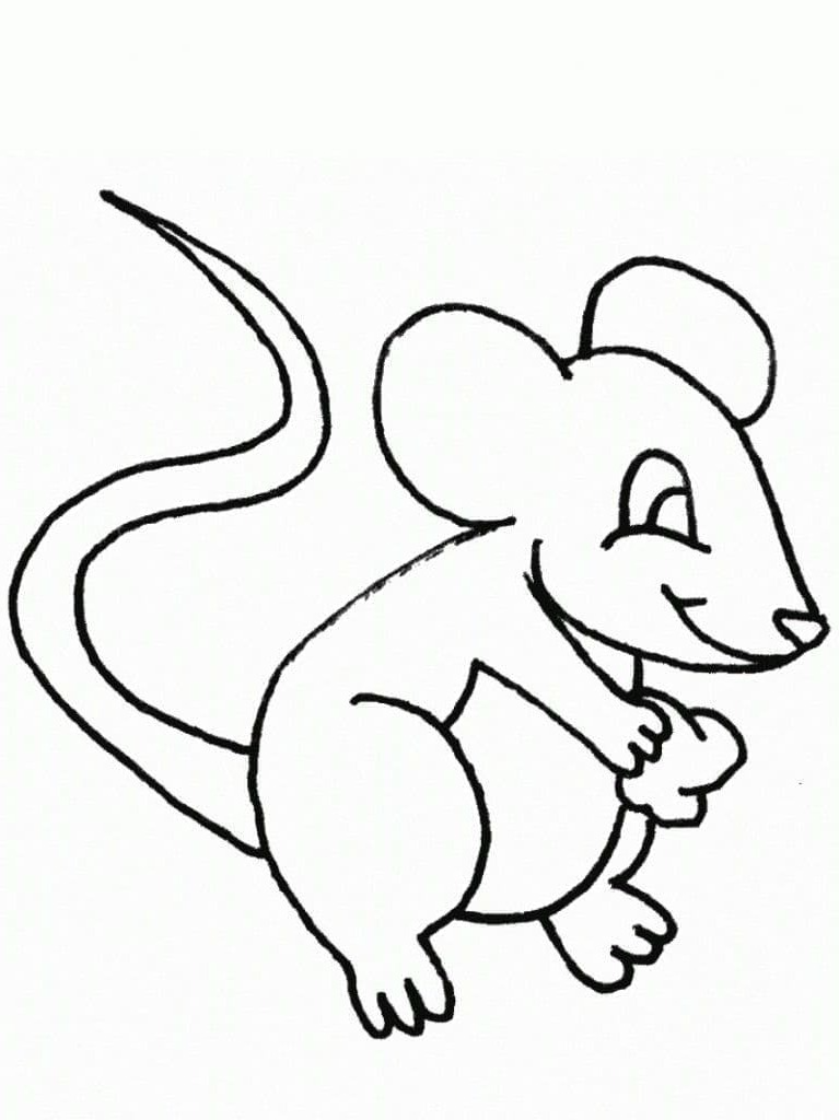 Dibujos para colorear e imprimir Mouse