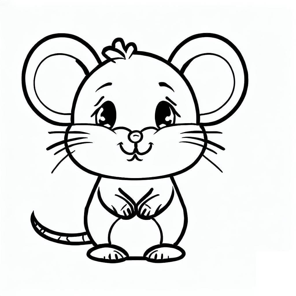 Dibujos para colorear e imprimir Mouse