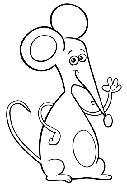 Dibujos para colorear e imprimir Mouse