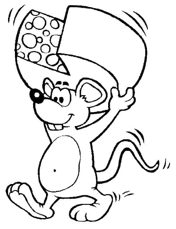 Dibujos para colorear e imprimir Mouse