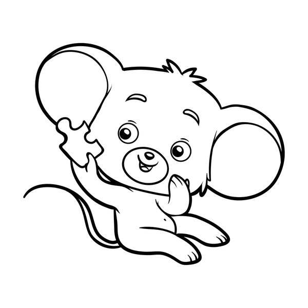 Dibujos para colorear e imprimir Mouse