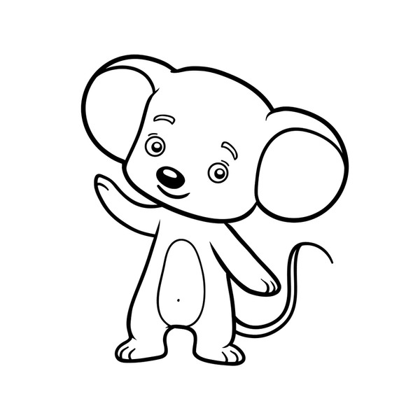 Dibujos para colorear e imprimir Mouse