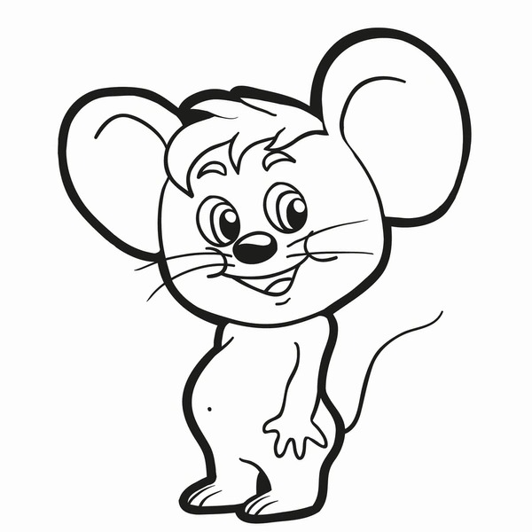 Dibujos para colorear e imprimir Mouse