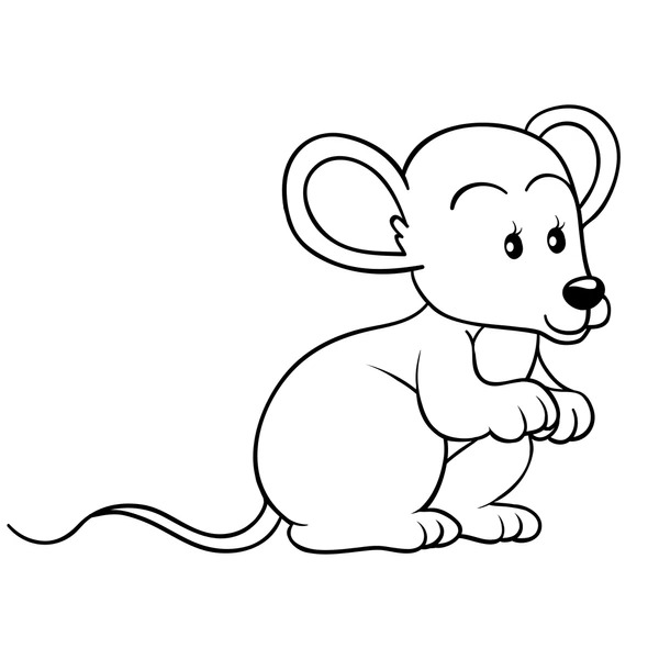 Dibujos para colorear e imprimir Mouse