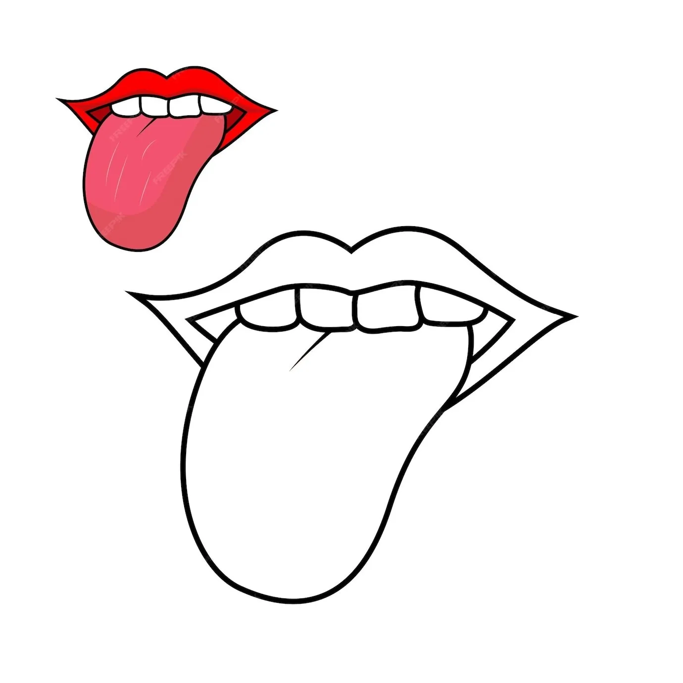 Dibujos para colorear e imprimir Mouth