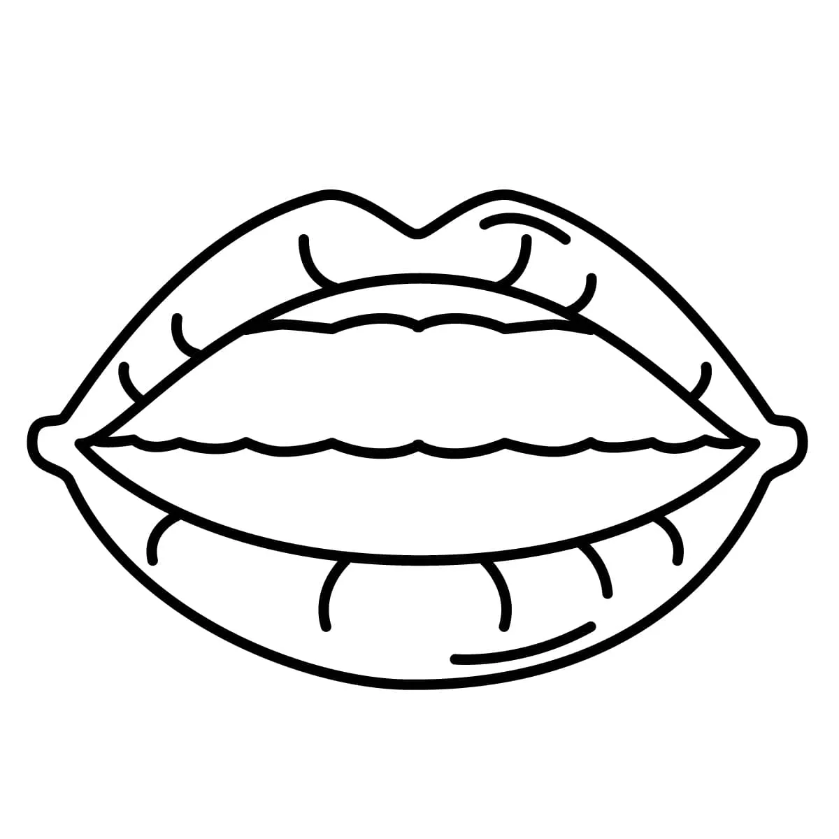 Dibujos para colorear e imprimir Mouth