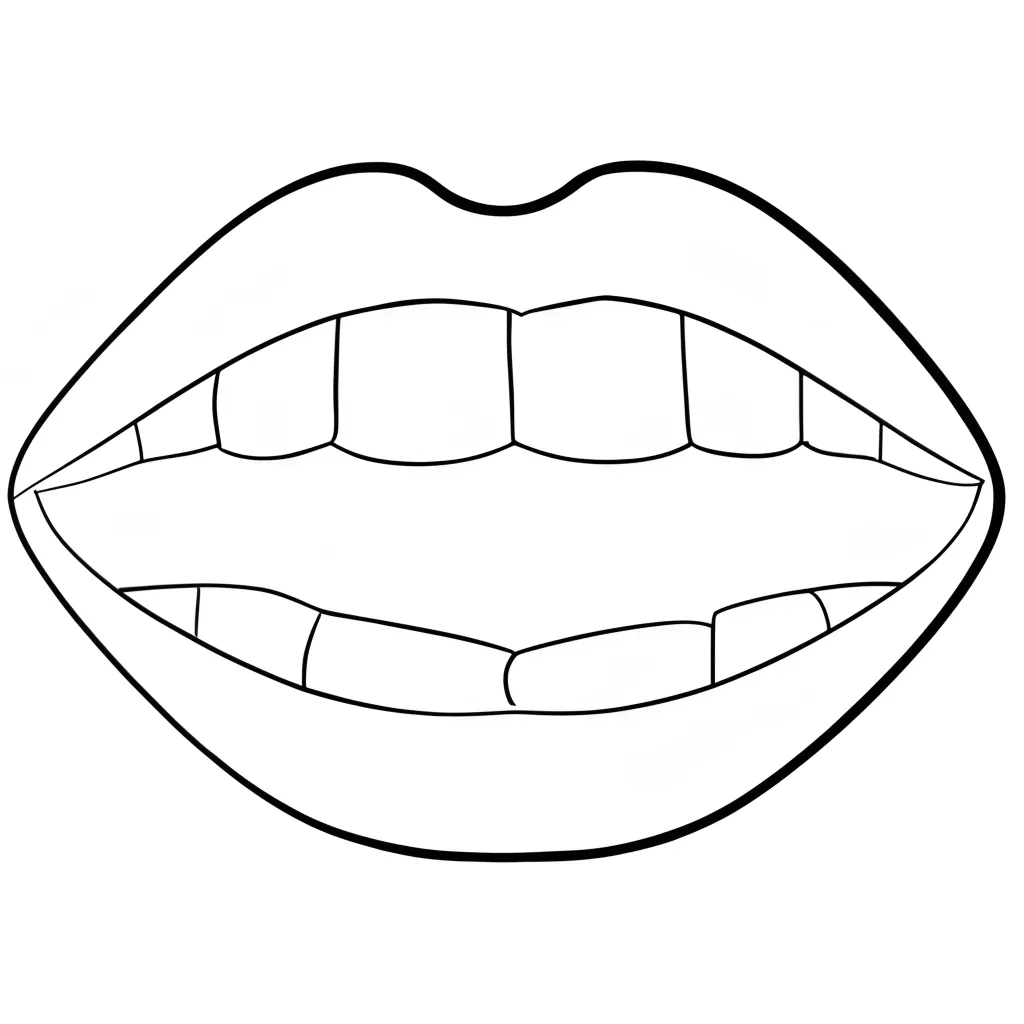 Dibujos para colorear e imprimir Mouth