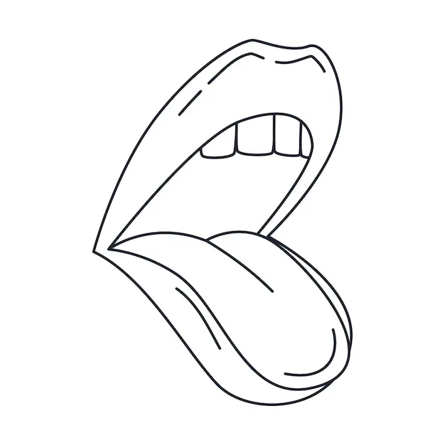 Dibujos para colorear e imprimir Mouth