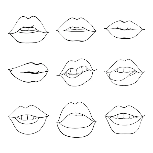 Dibujos para colorear e imprimir Mouth