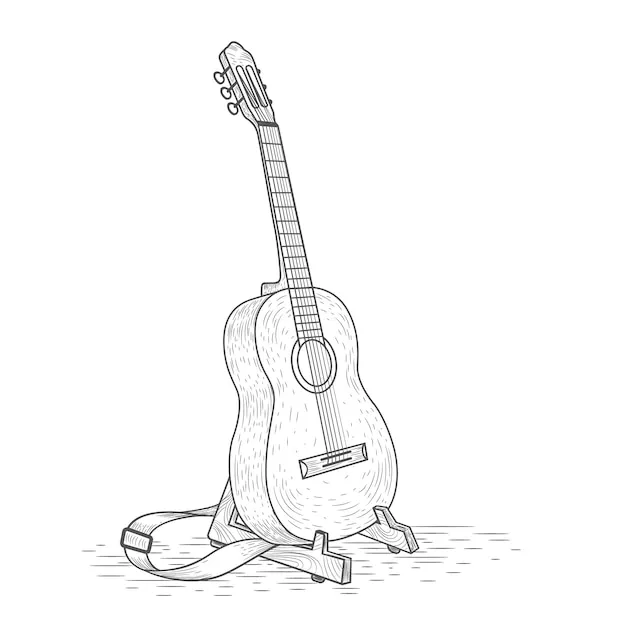 Dibujos para colorear e imprimir Musical Instruments