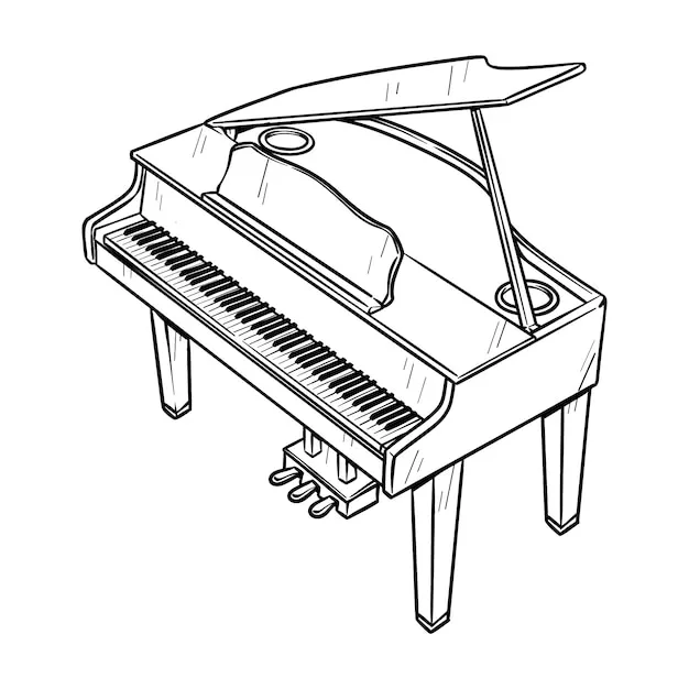 Dibujos para colorear e imprimir Musical Instruments