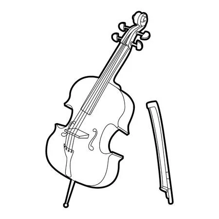 Dibujos para colorear e imprimir Musical Instruments