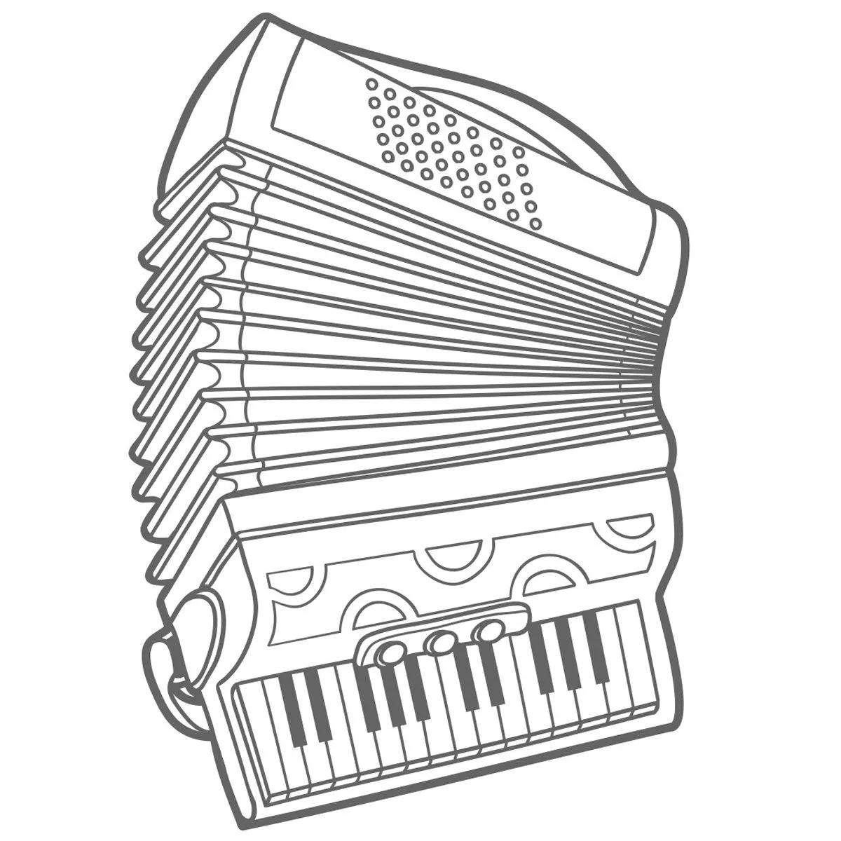 Dibujos para colorear e imprimir Musical Instruments