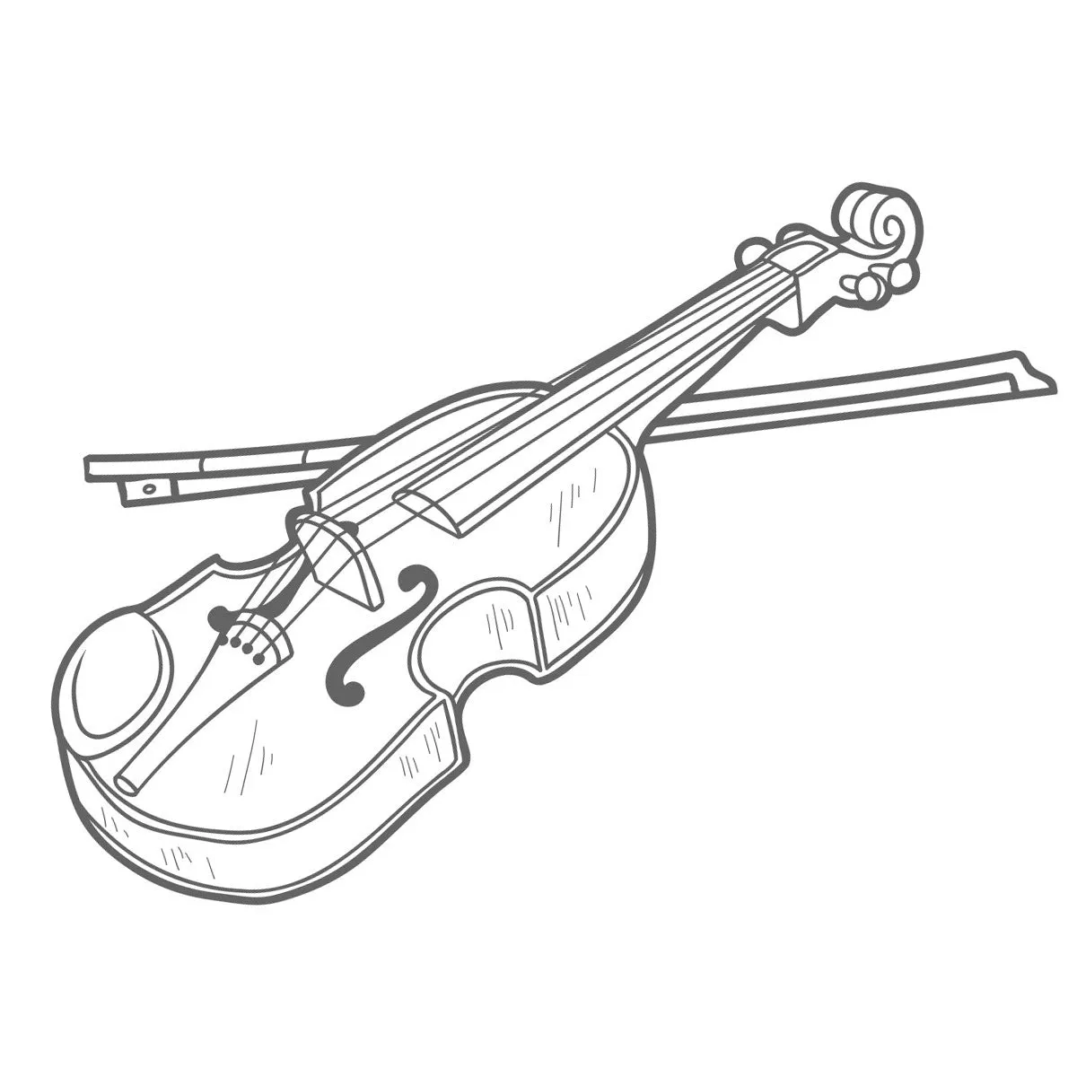 Dibujos para colorear e imprimir Musical Instruments